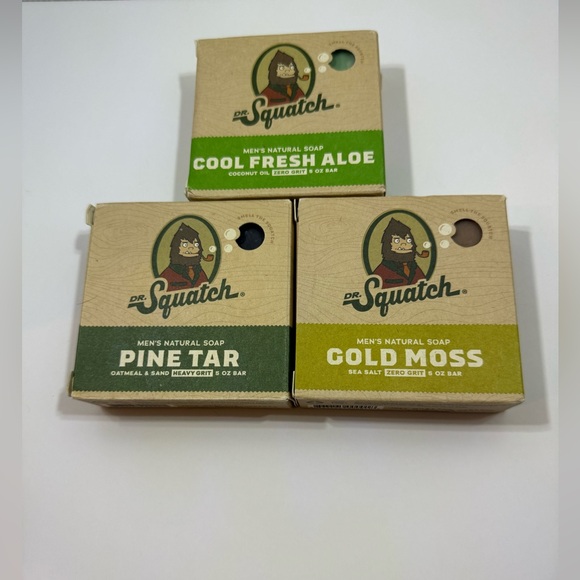 3 Bars of Dr Squatch men’s soap - Picture 2 of 11